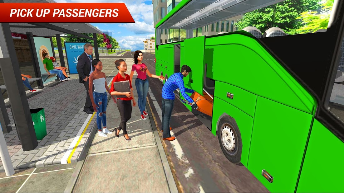 Coach Bus Driving Simulator 2018 (Free Shopping)