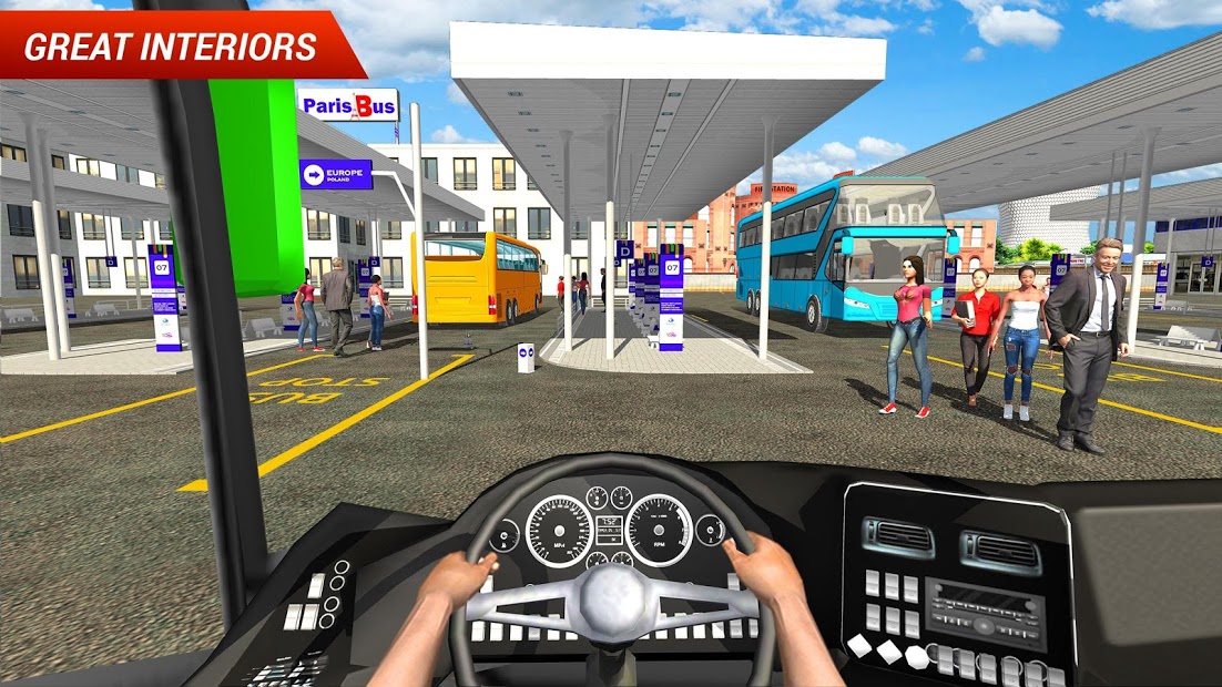 Coach Bus Driving Simulator 2018 (Free Shopping)