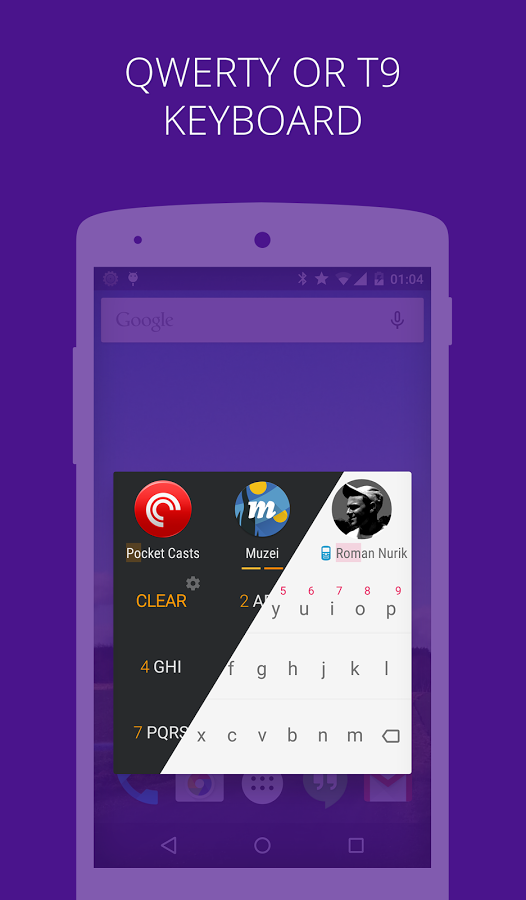 App Dialer app/contact search