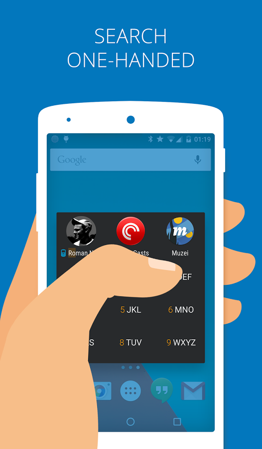 App Dialer app/contact search