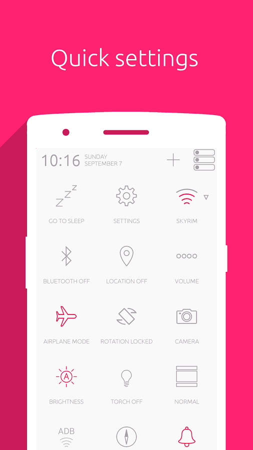 Arrayies Magenta CM12/11 theme