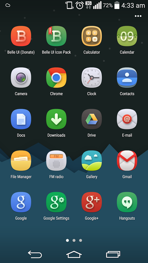 Belle UI (Donate) Icon Pack