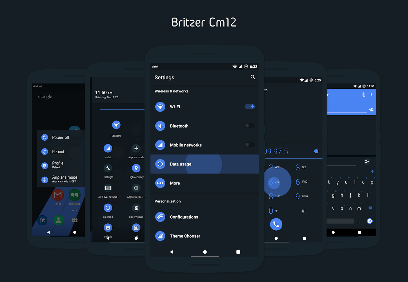 Britzer - CM12 / CM11 Theme