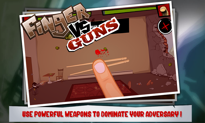 Finger Vs Guns (Mod Money) 