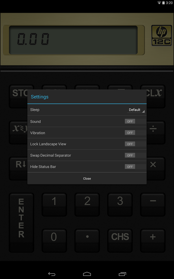 HP 12c Financial Calculator