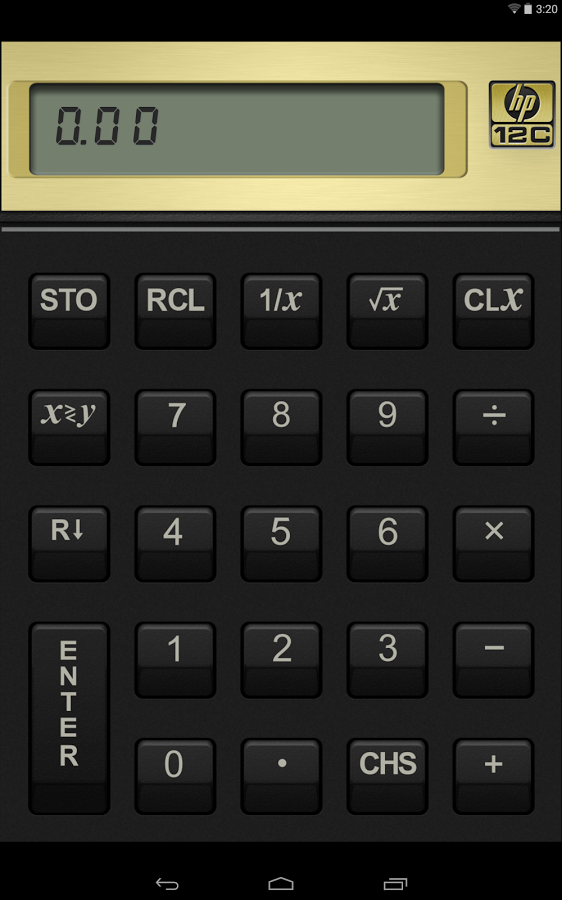 HP 12c Financial Calculator