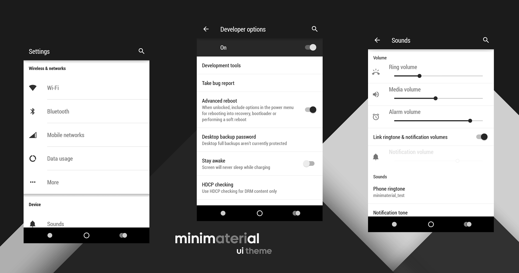 minimaterial - cm12 theme