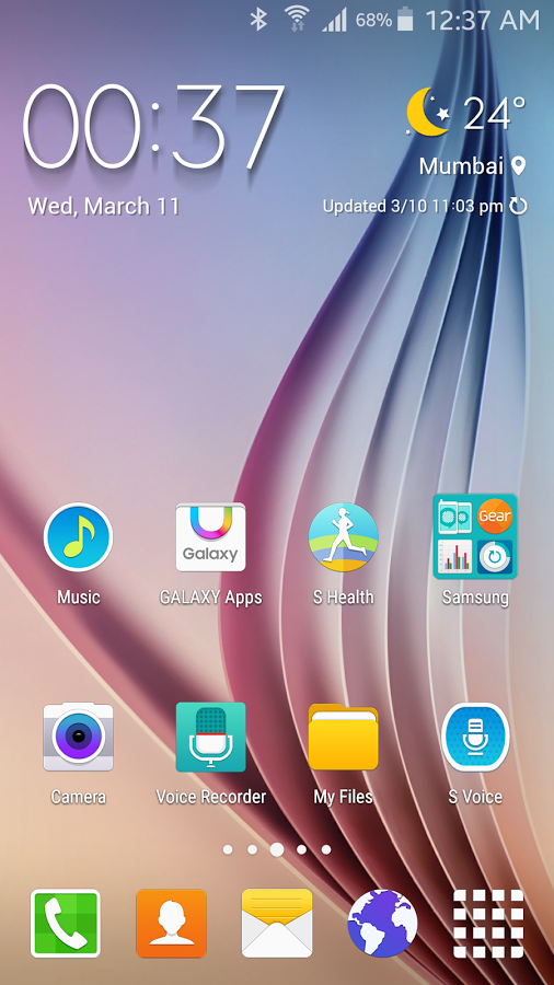 S6 Launcher Theme