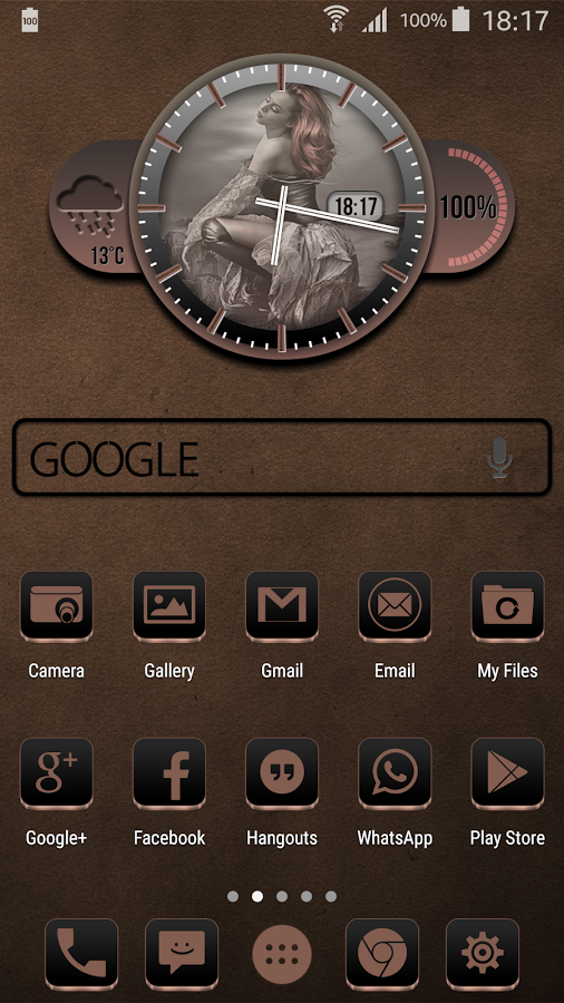 VRS Brown Icon Pack