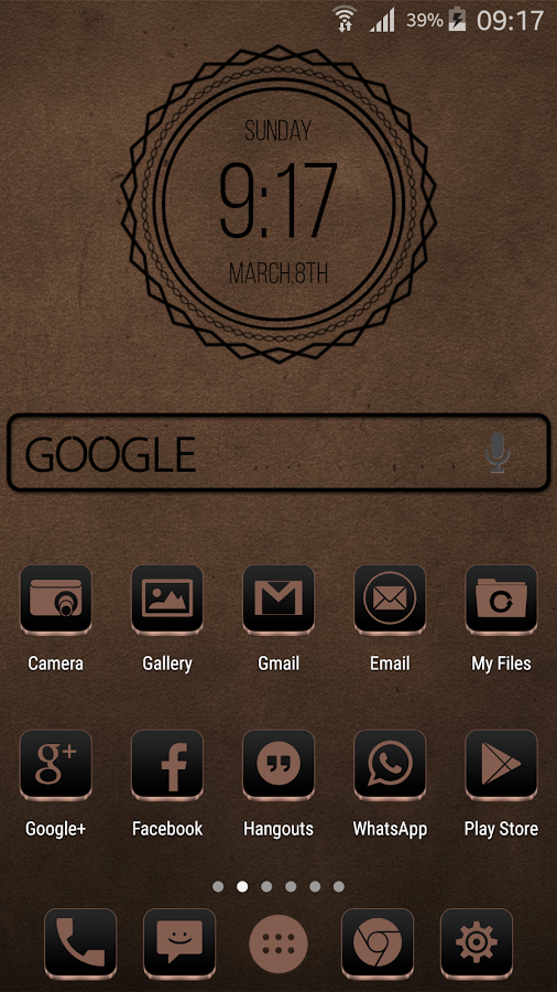 VRS Brown Icon Pack