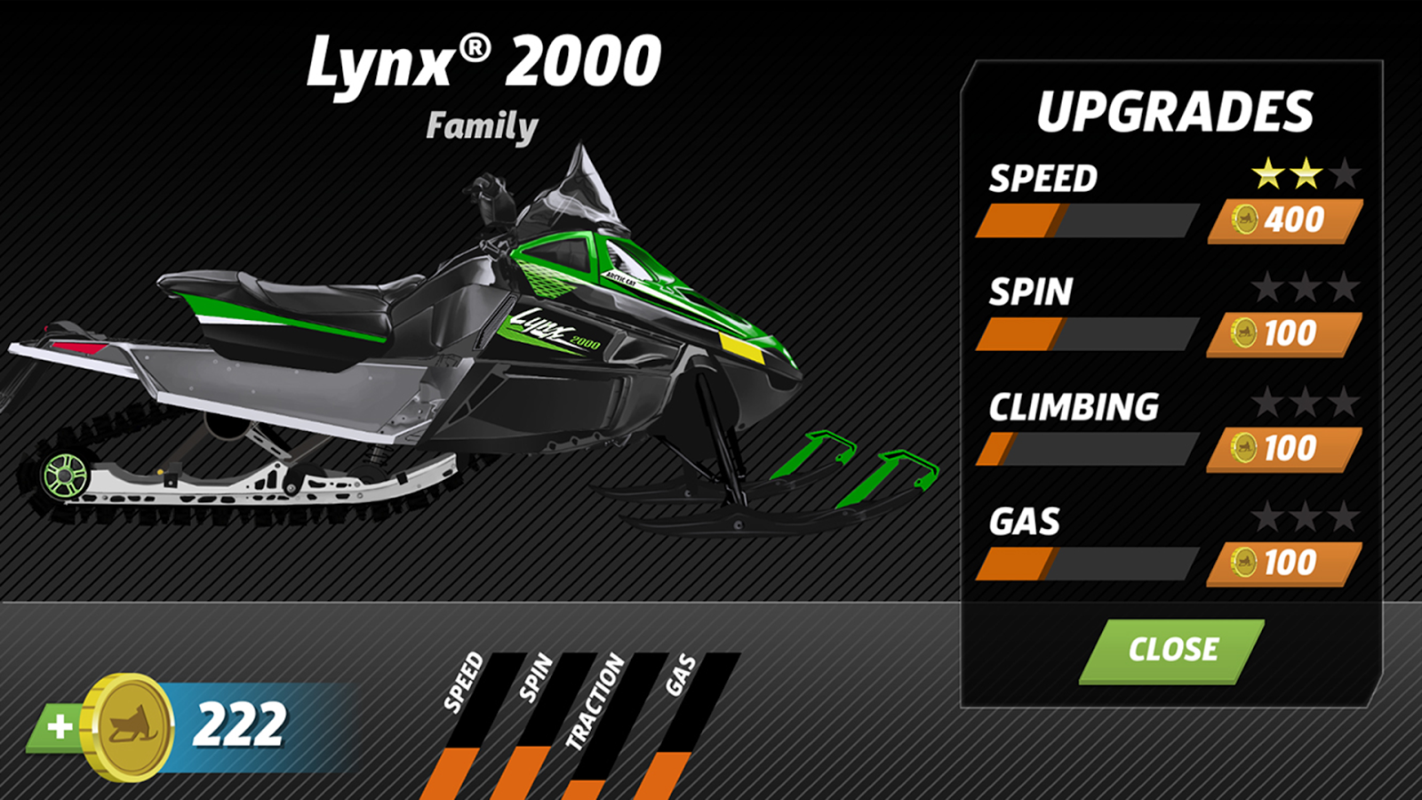 Arctic Cat® Snowmobile Racing (Unlimited Coins)