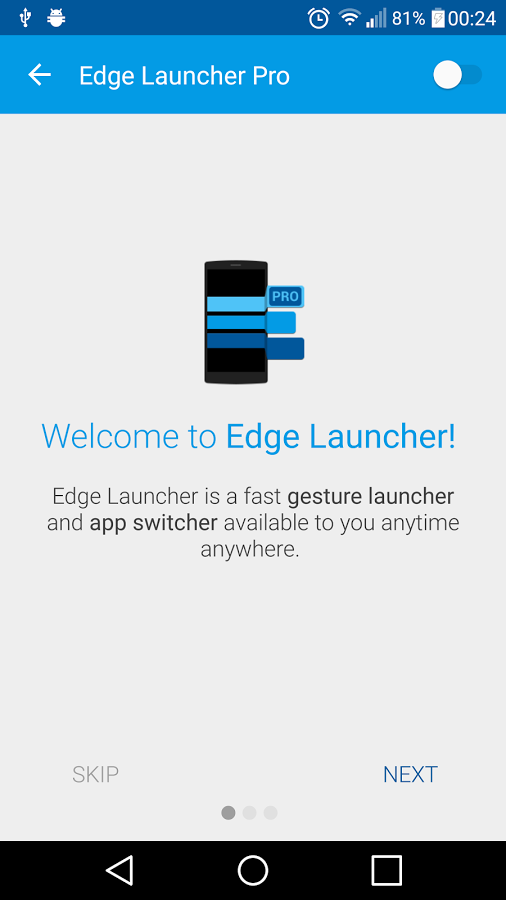 Edge Launcher Pro