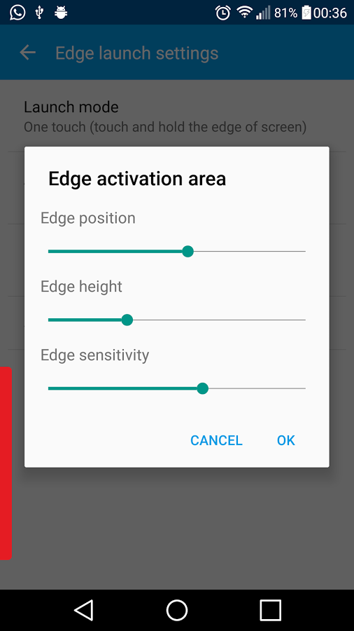 Edge Launcher Pro