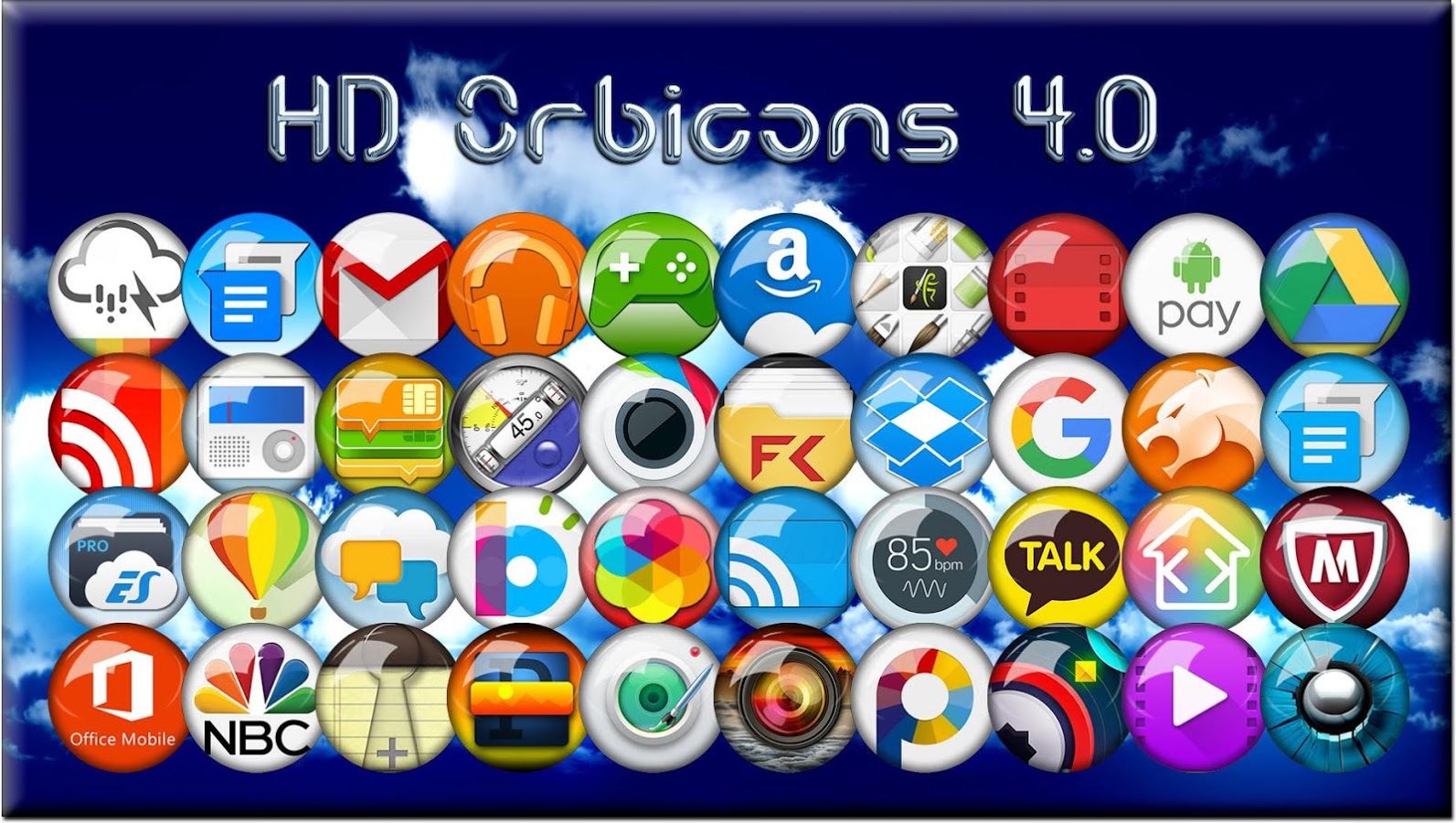 Icon Pack HD Orbicons