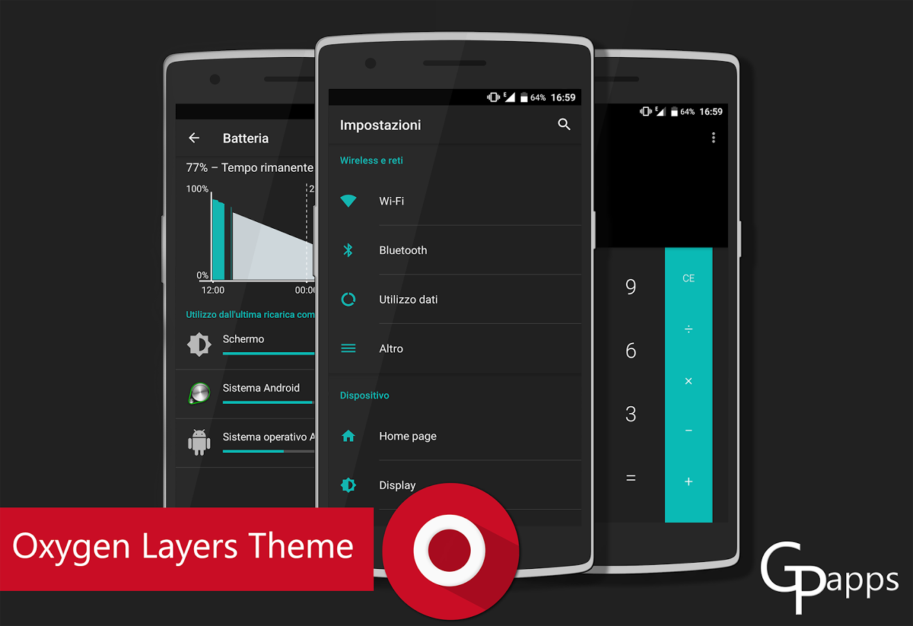 Oxygen - Layers Theme