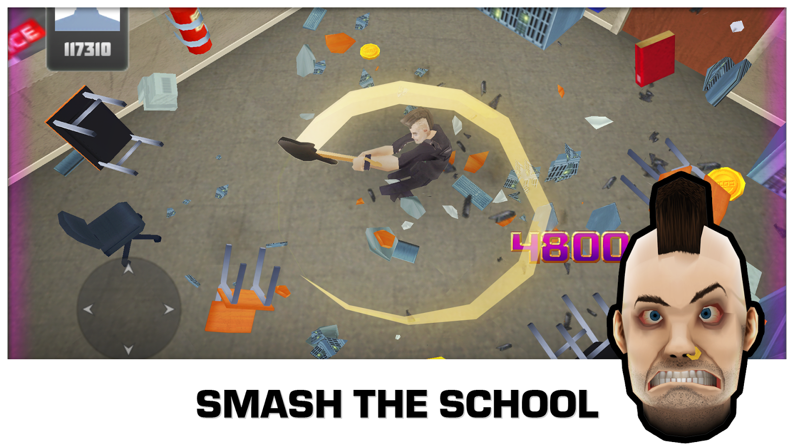 Smash the School - Stress Fix! (Mod Money)