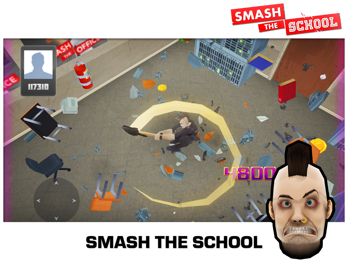 Smash the School - Stress Fix! (Mod Money)