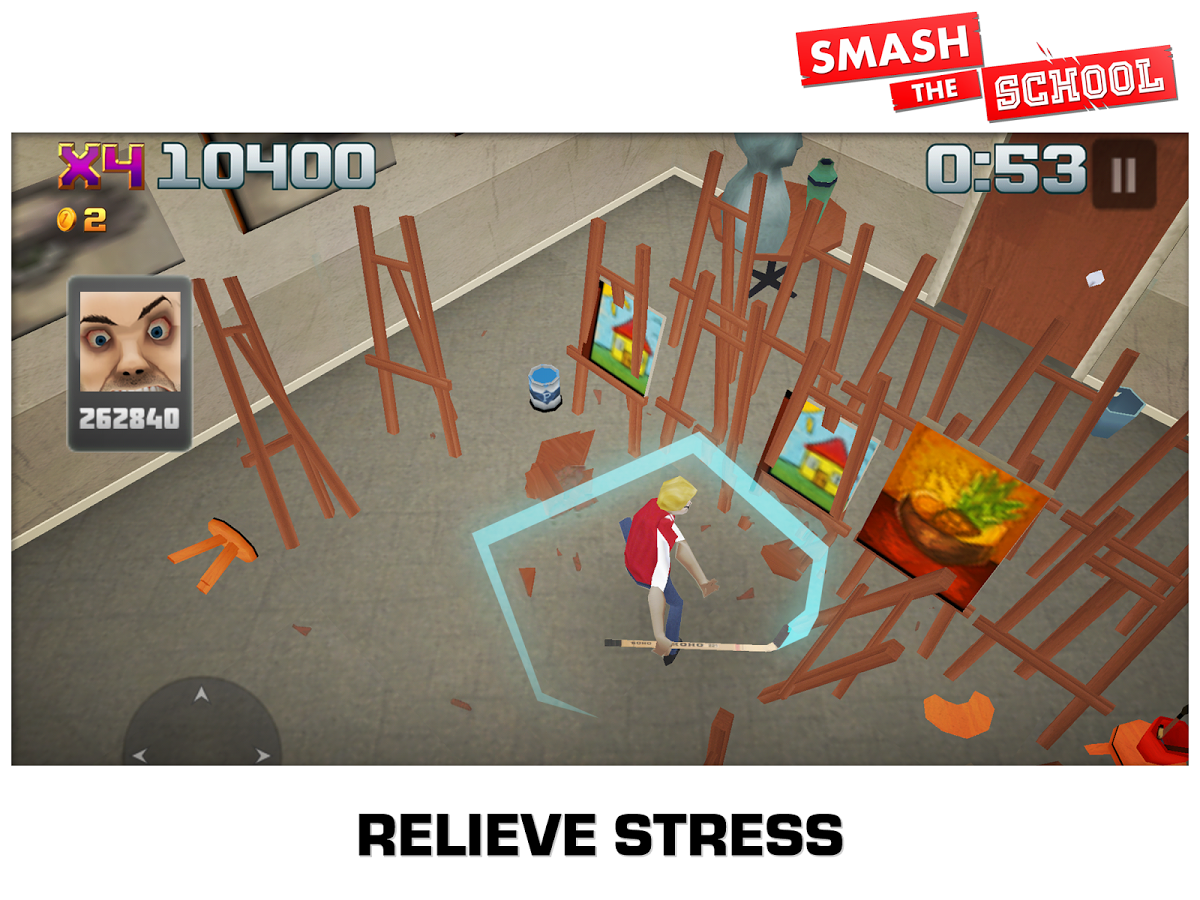 Smash the School - Stress Fix! (Mod Money)