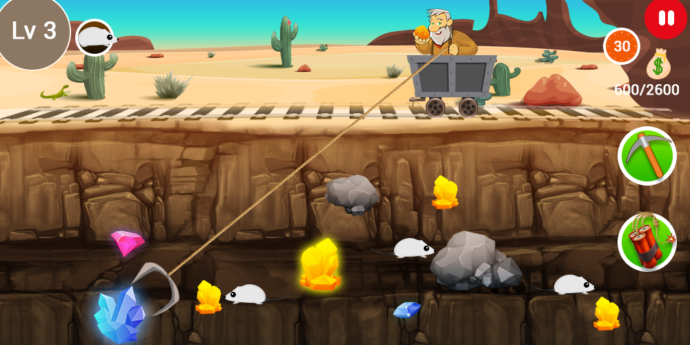 Gold Miner 2017 (Mod Money)