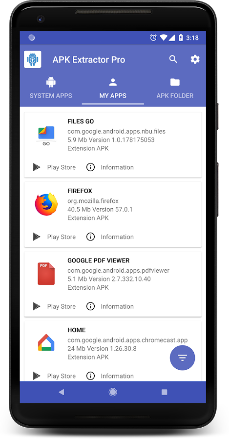 APK EXTRACTOR PRO