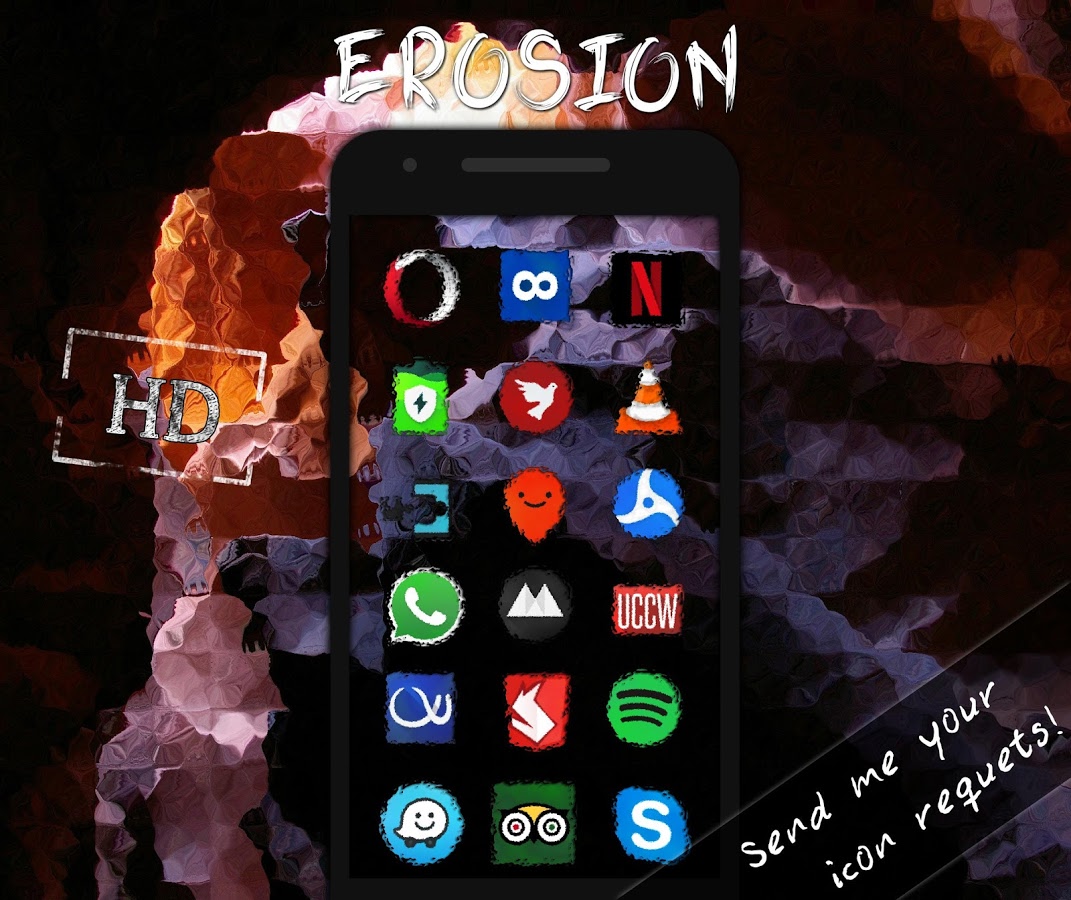 Erosion - Icon Pack