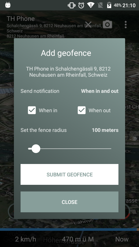 Follow - realtime location app using GPS / Network