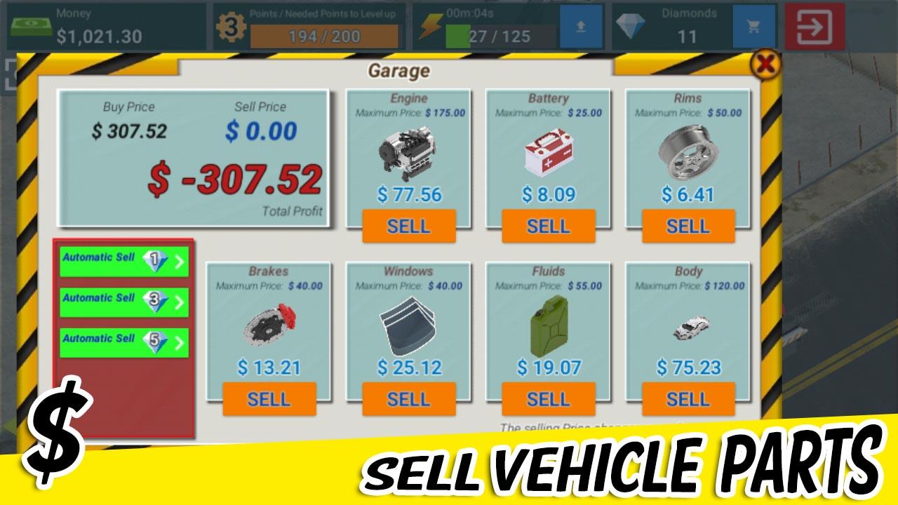 Junkyard Tycoon (Mod Money)