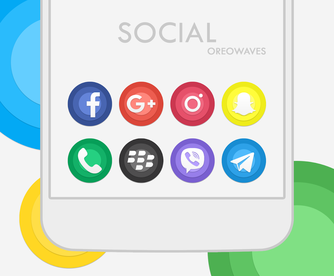 OreoWaves Icon Pack