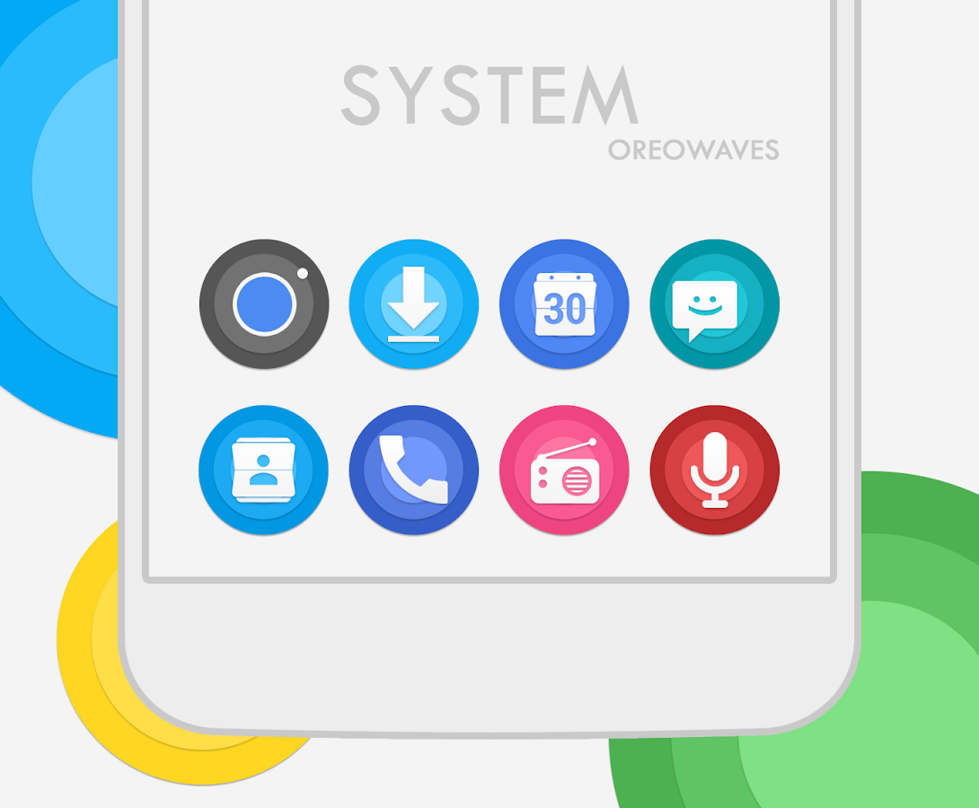 OreoWaves Icon Pack