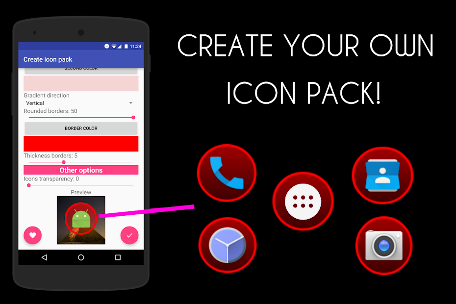 Icon Pack Generator - Create your own icon pack!