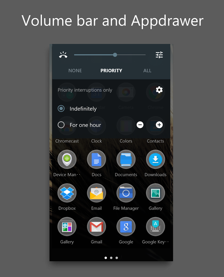 DarkMTRL Thyrus CM12 Theme