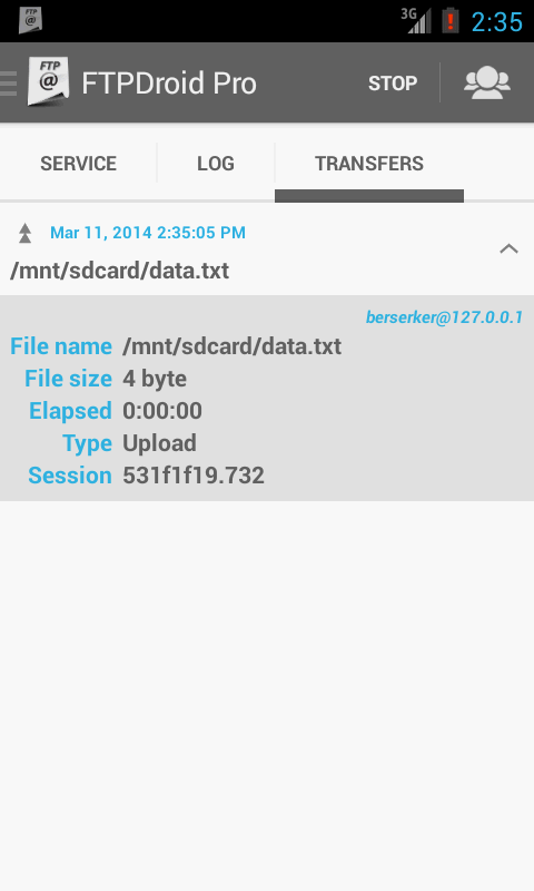 FTPDroid unlocker