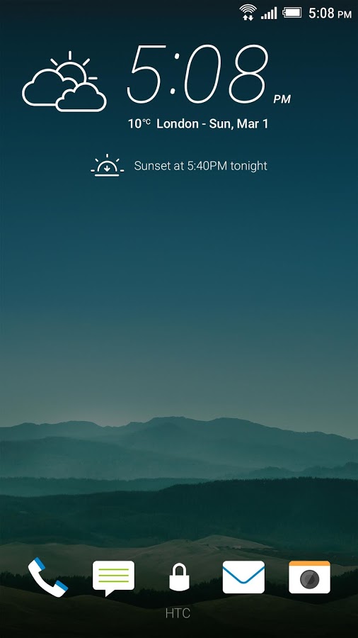 HTC Lock Screen