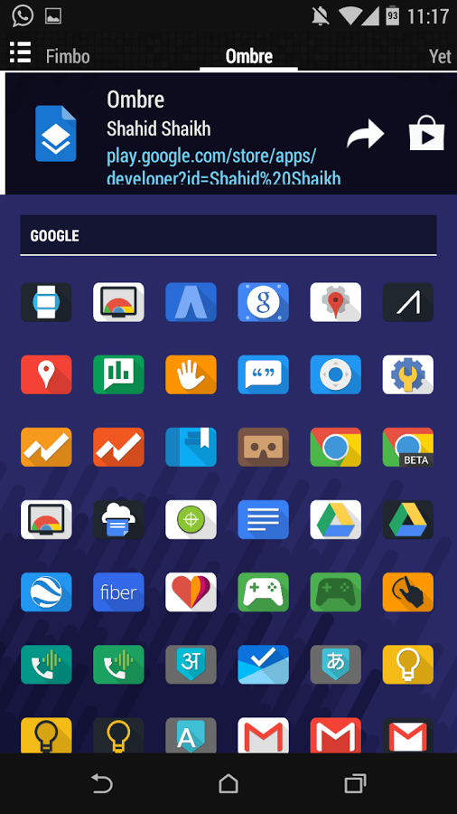 Ombre - Icon Pack