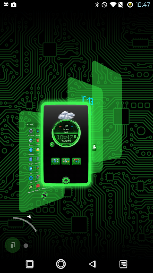 PCB Green ⁞ TSF Shell 3 Theme