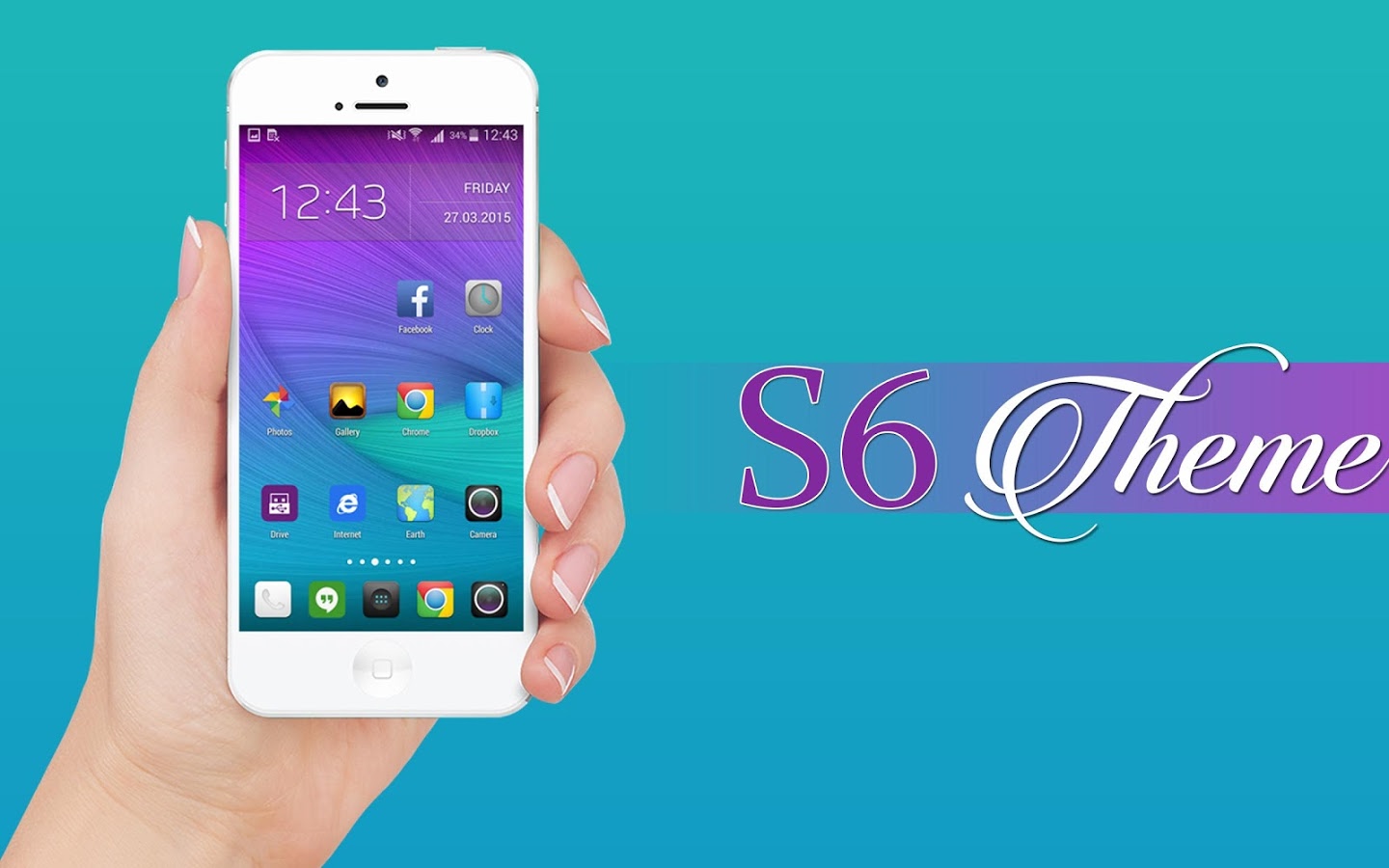 S6 Launcher and Theme