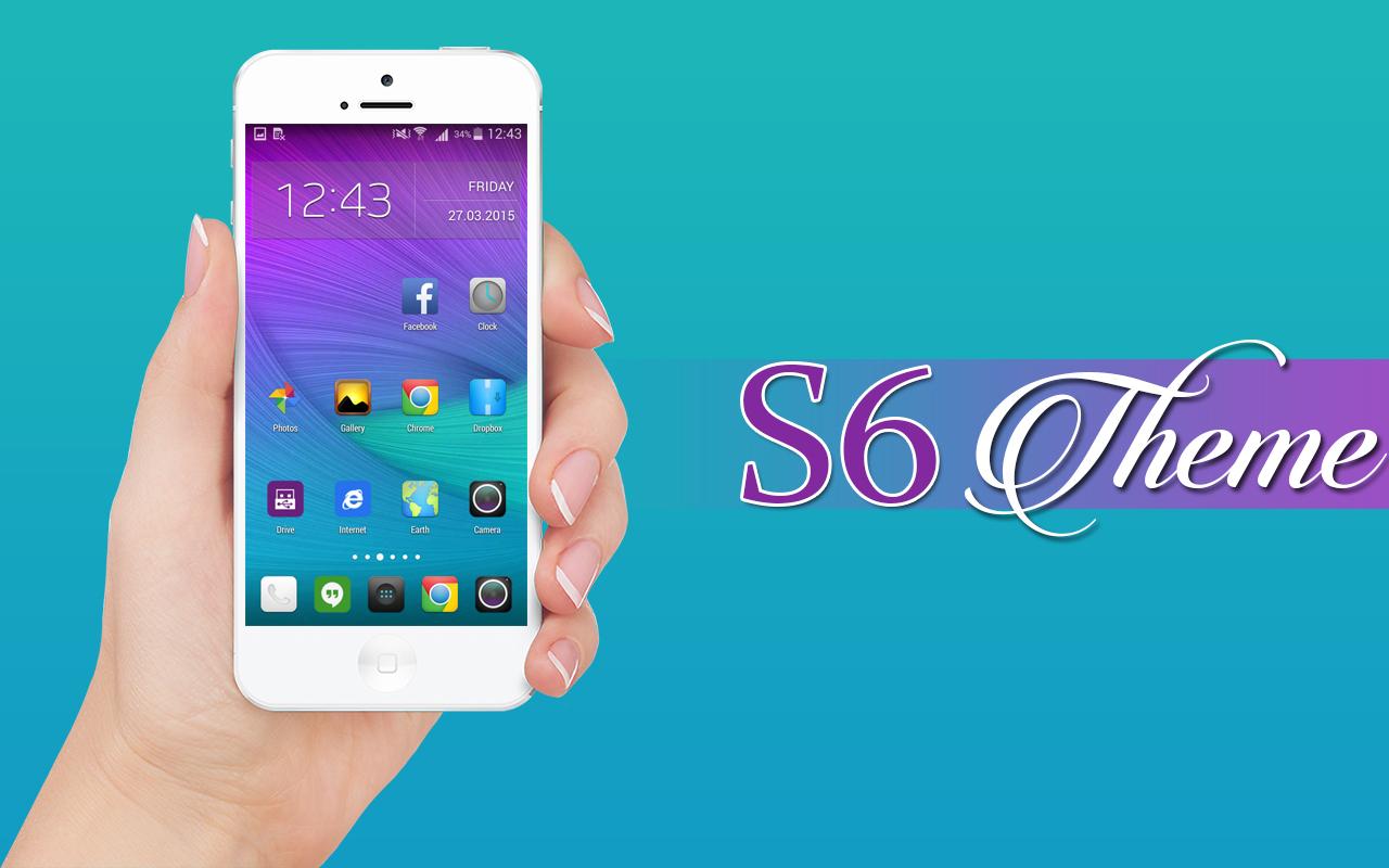 S6 Launcher and Theme