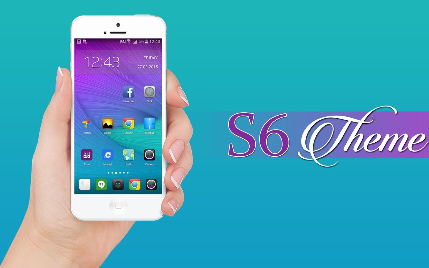 S6 Launcher and Theme