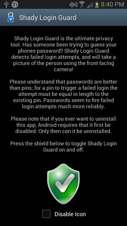 Shady Login Guard