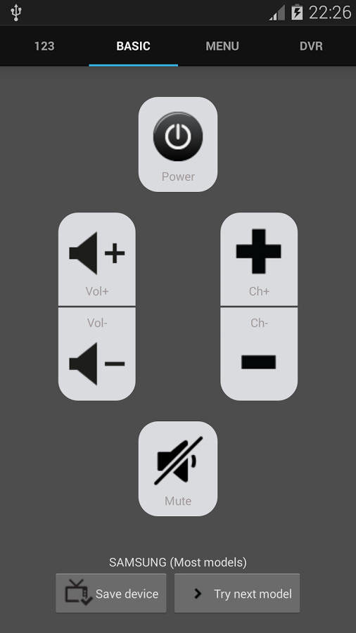 Universal Remote for HTC One
