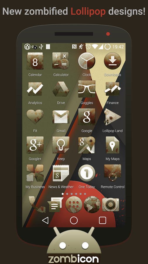 Zombie - Icon Pack Theme