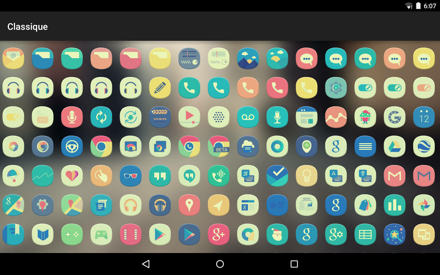 Classique Apex/Nova Icon Theme