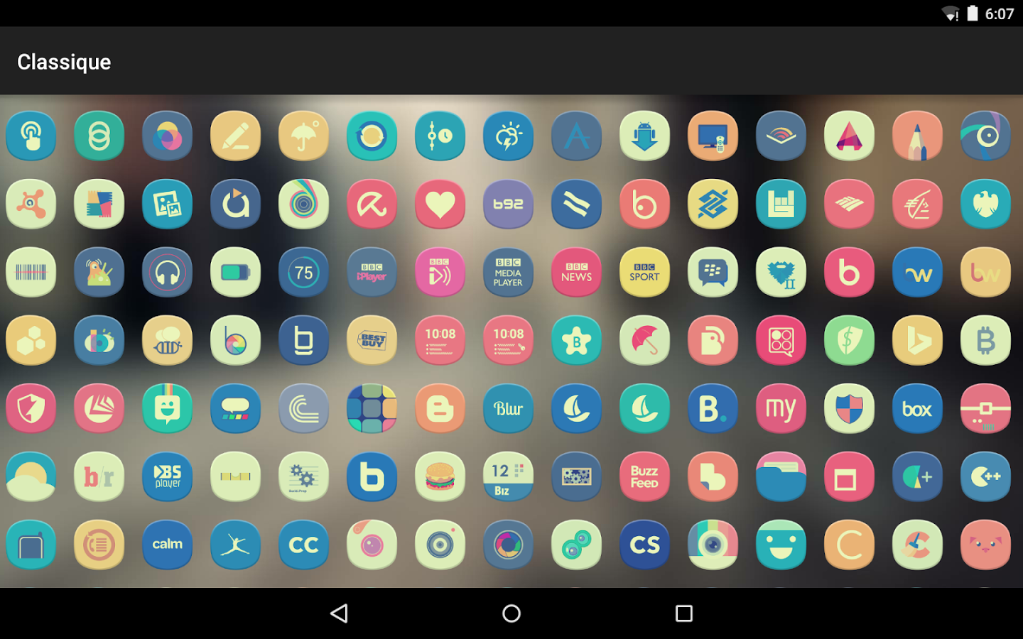 Classique Apex/Nova Icon Theme