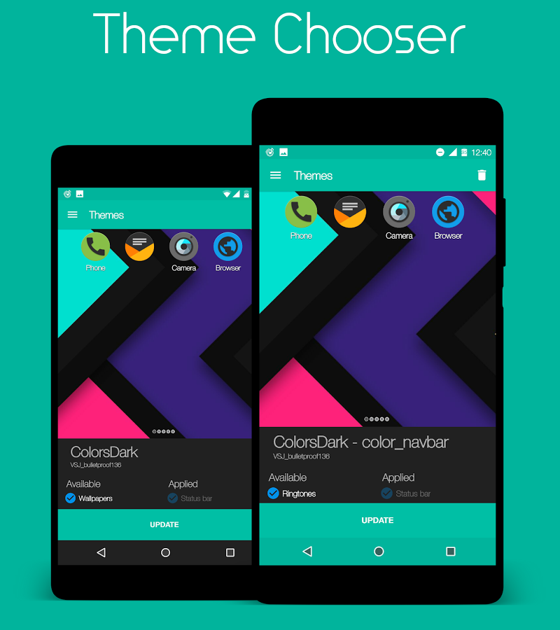 Colors Dark - CM12.1/13 Theme