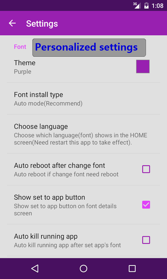 Fonter - Font Manager  ★ROOT★