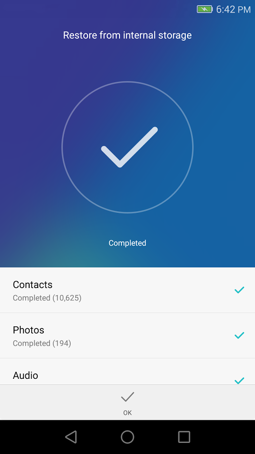 Huawei Backup