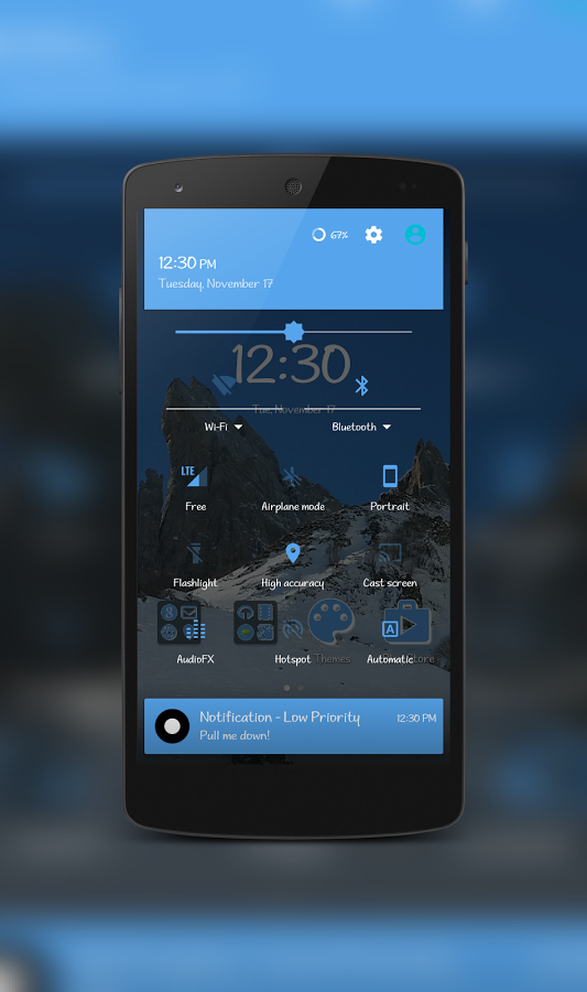 IcyPeak CM13 CM12 Theme