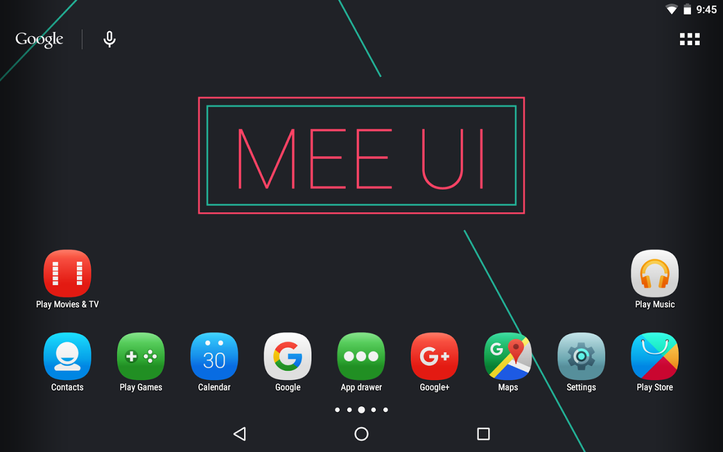 MeeUI Apex/Nova Icon Theme