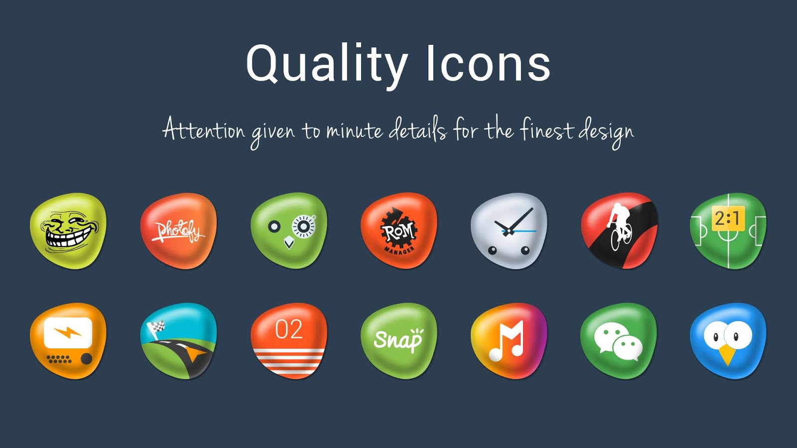 Pebbles Apex/Nova Icon Theme