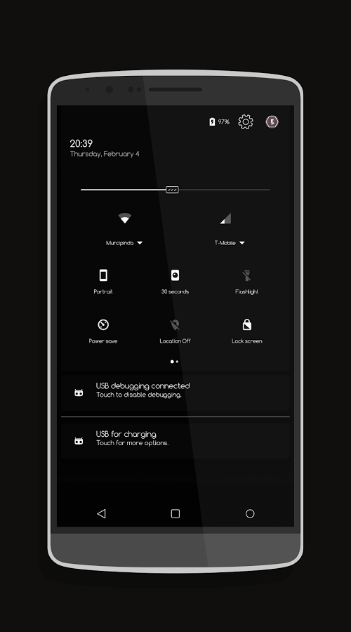 Pin Dark - CM13/CM12 Theme